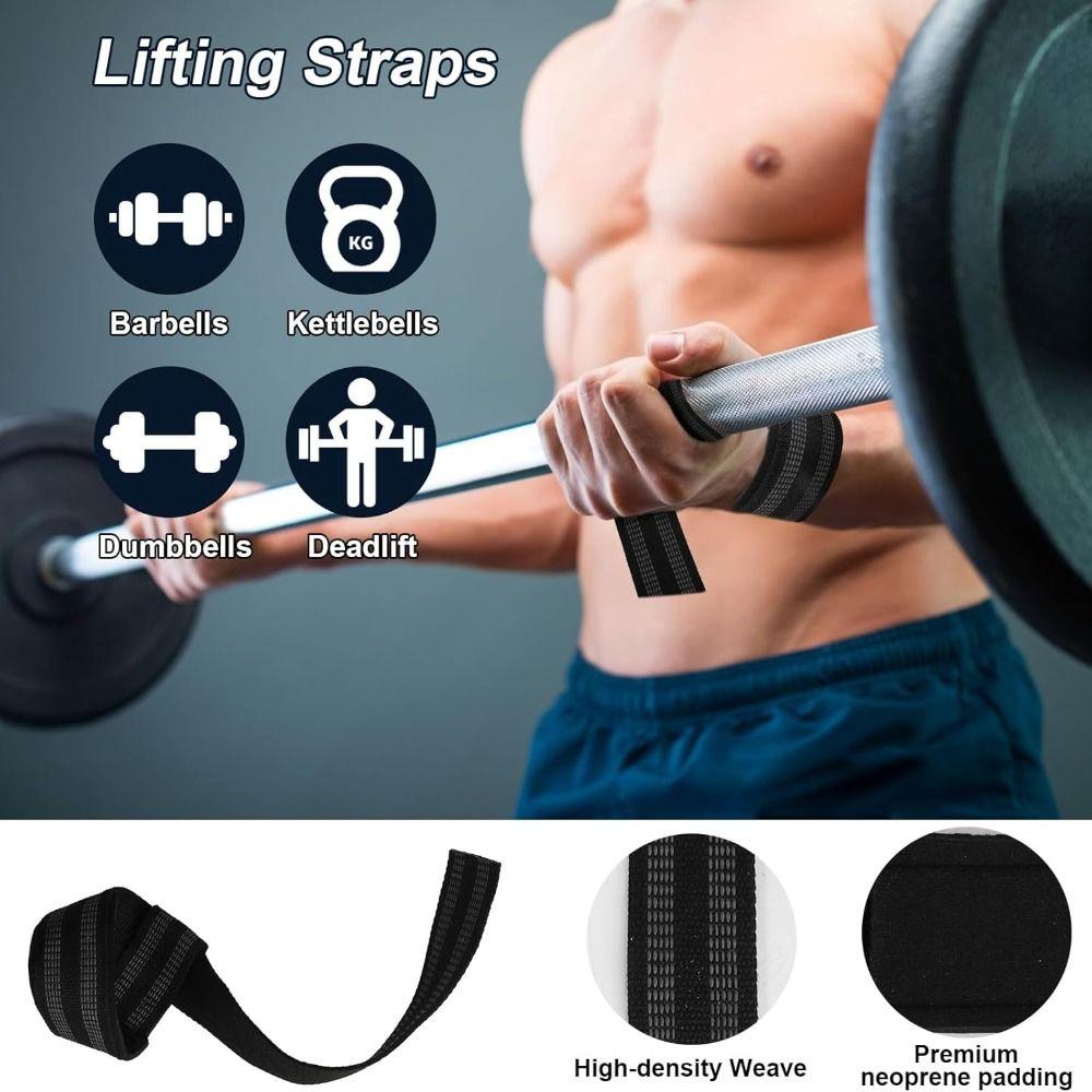 Durable Cable Machine Attachment Set Detachable Lifting Wrist Straps NEW Lat Pulldown Gear  Gym