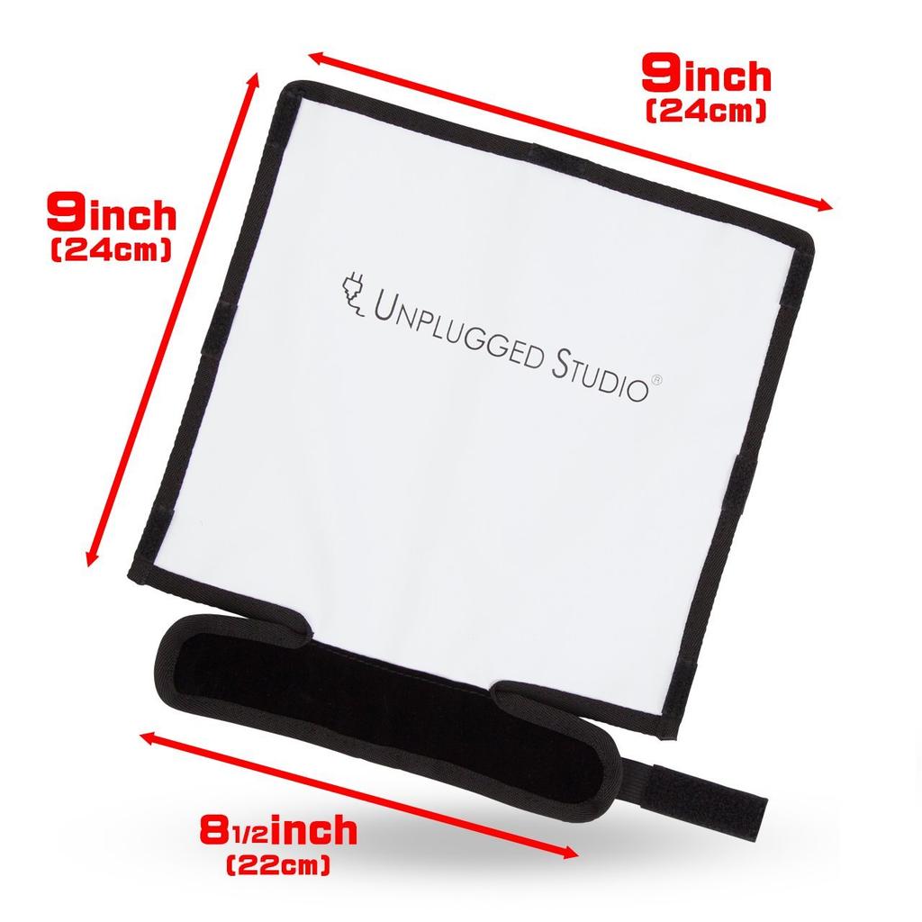 UNPLUGGED STUDIO Flexible Reflector for Strobe Clip-on AC-010