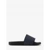 Michael Kors Dawson Slide Sandals Admiral Pale Blue 44t1jafa2q2068