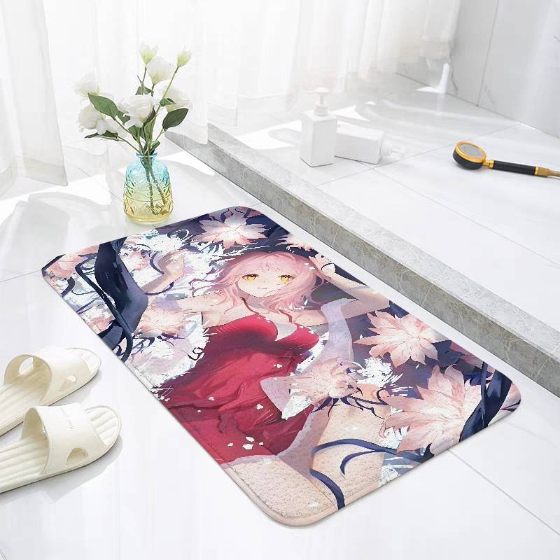 H-Haruno-N-narutoS-Sakura-Floor Mat For Living Room Sofa Floor Cushions Modern Soft Fluffy Home Rug For Bedroom Play Carpet