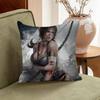 T-Tomb Raider Anime Games Pillow Cushion Cover Pillowcase Living Room Sofa Home Decor Customized