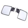 Rearview Mirror Kit Fit for EZGO Sport Cart Universal Weather Proof Side Convex Rear View Mirror Cart Accessories