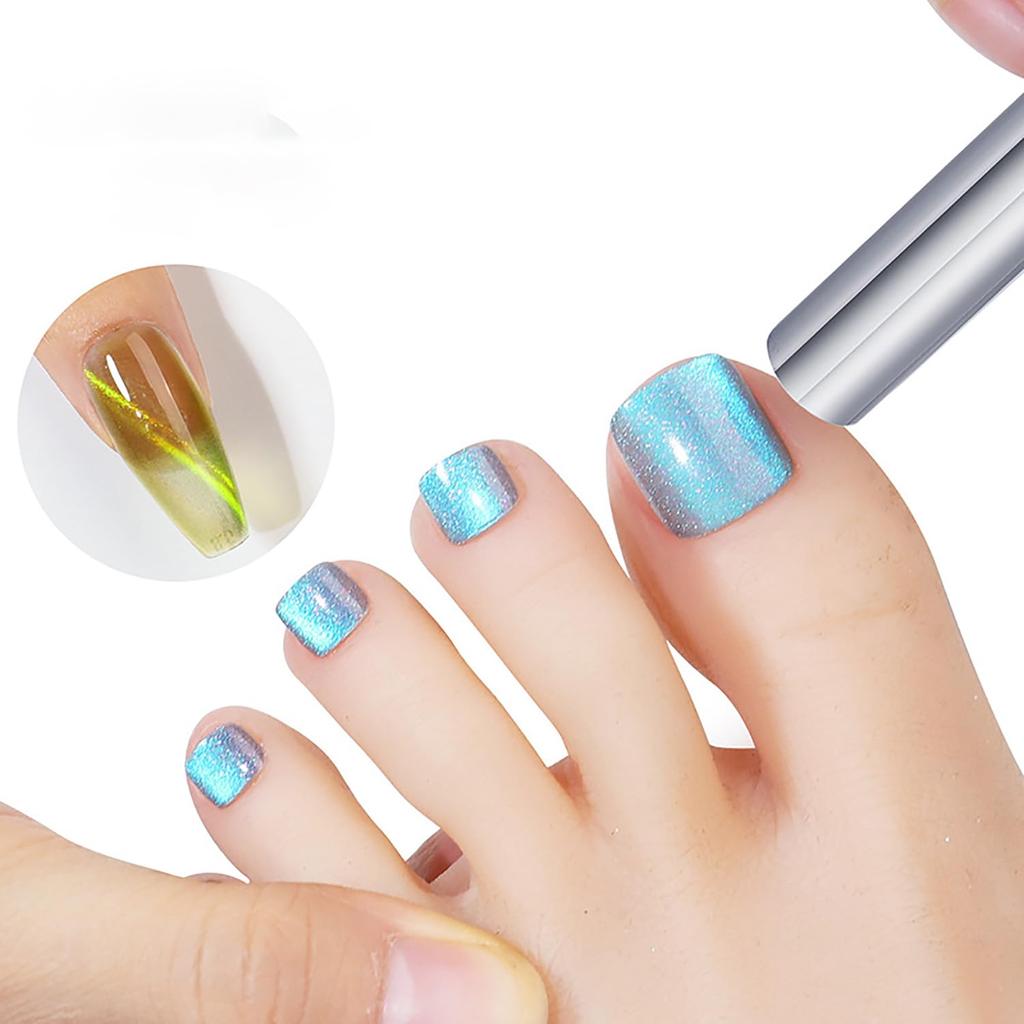 Nail Art Magnetic Stick Wand Pen Multiple Styles Cat Eye Nail Magnet Stick for Cat Eye UV Gel Polish Magic Manicure Design Tool