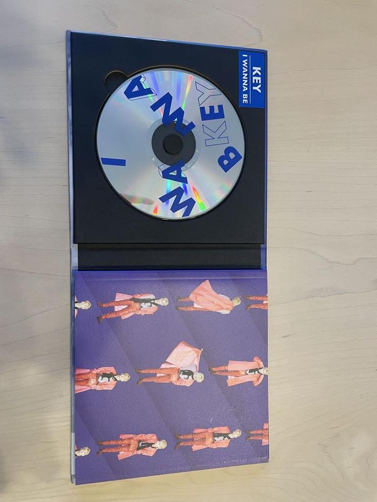 [USED] KEY SHINee I WANNA BE Unplayed Trading Card Included
