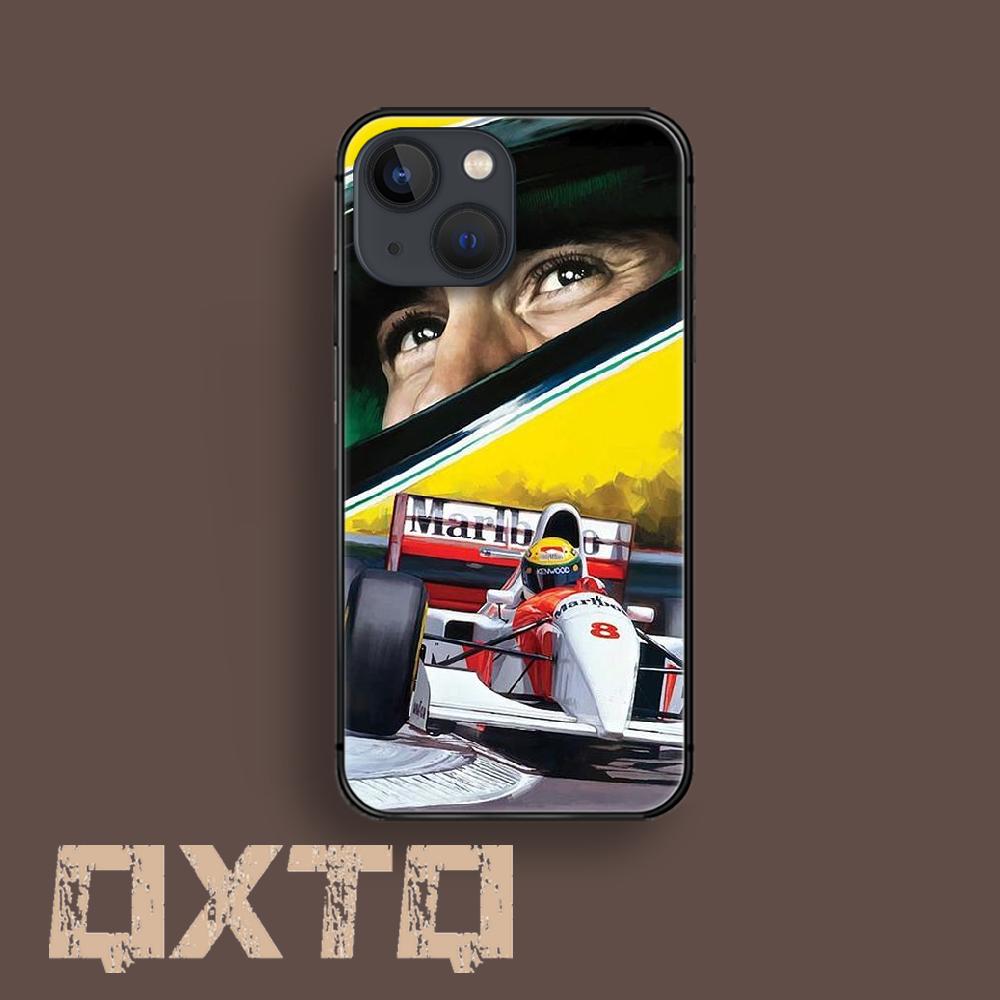 Ayrton Senna JPS F1 Lotus Case iPhone 17 16 15 14 13 12 11 Pro Max Plus Mini Air Dad Gift Classic Car Vintage Race Car Formula 1 Racing - UK