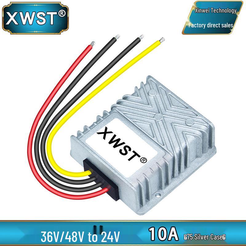 36V/48V to 24V DC-DC Step-Down Waterproof Converter Module: 36V/48V to 24V Transformer Power Supply