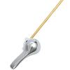 Multipurpose Sturdy Zines Alloy Materials Toilet Handle Replacement Parts Bathroom Accessory Supplies Solution