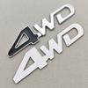 3D Metal Car Logo 4WD Sticker Trunk Badge Fender Side Emblem For JEEP Toyota Frod Chevrolet Honda Universal Accessories Wq1