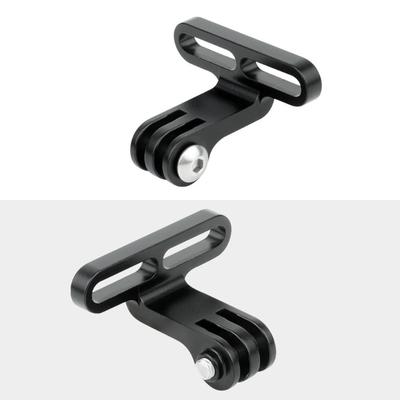 Bicycle Flashlight Holder Aluminium-Alloy Bike Headlight Bracket Bike Front Light Bracket for Mountain Bike, Road Bike