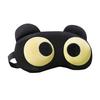 Cute Eye Mask for Sleep Soft Comfortable Sleep Mask Relieve Stress Fatigue Adjustable Straps Eye Shield for Travel Home Use