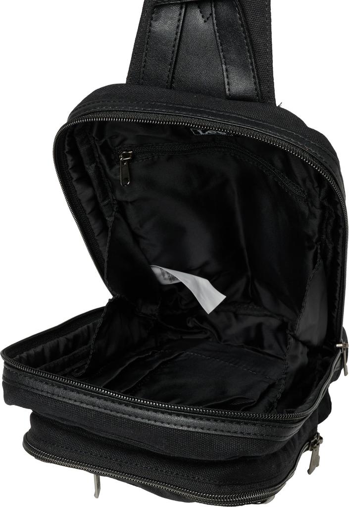 Lee crash Body Large Town Black Bag, Paraffin-Coated, Multifunctional, Lightweight, Capacity, Casual, 320-4033-01,