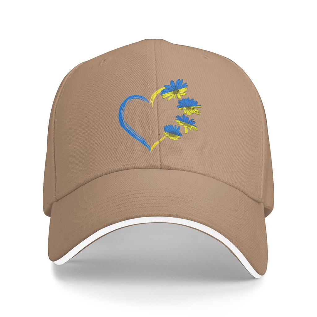 Spring Ukraine Flag Sunflower Vintage Ukrainian Lovers Ukraine Baseball Cap Kpop Rock Retro Sun Trucker Hat Men Baseball Caps