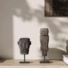 Abstract Human Figurine Minimalist Sculpture Contemporary for Bookshelf