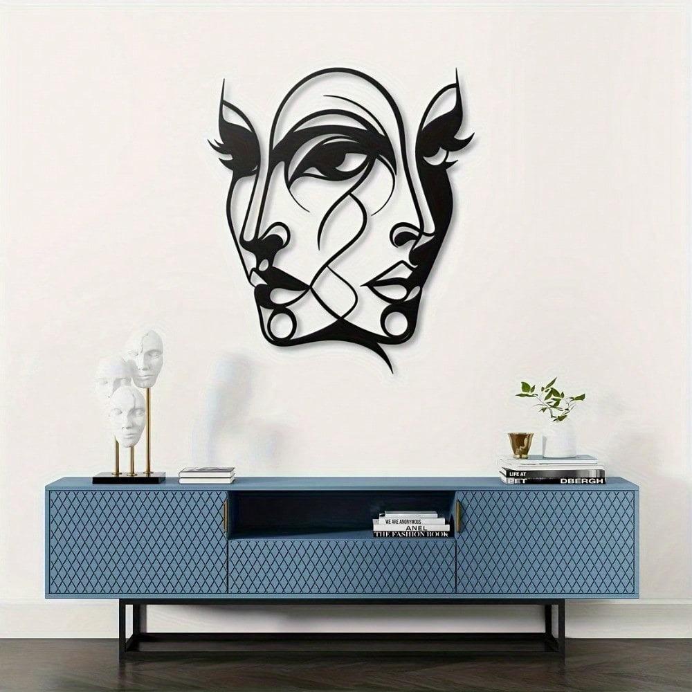 Metal Wall Art Wrought Iron Home Decor Holiday Gift for Christmas Easter