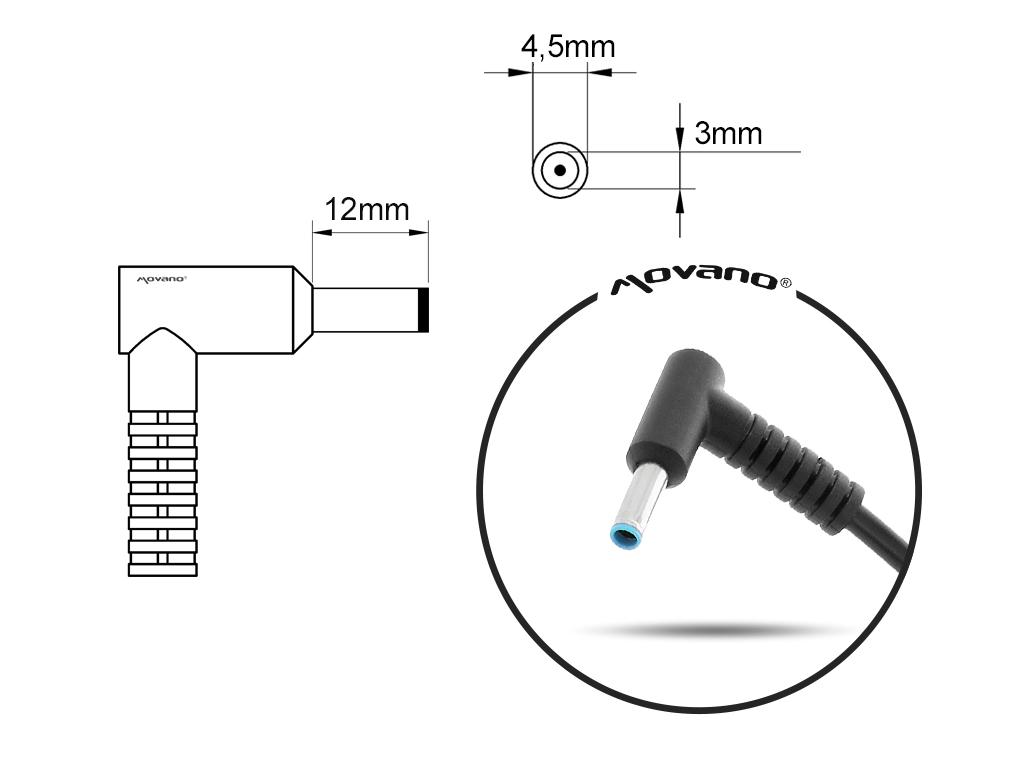 HP Şarj Cihazı 19.5v 3.33a 65W 4.5x3.0mm pin