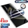3Pcs Full Cover Hydrogel Film For Huawei Enjoy 80 70X 70s 70z 70 Pro 60X 60 Screen Protector