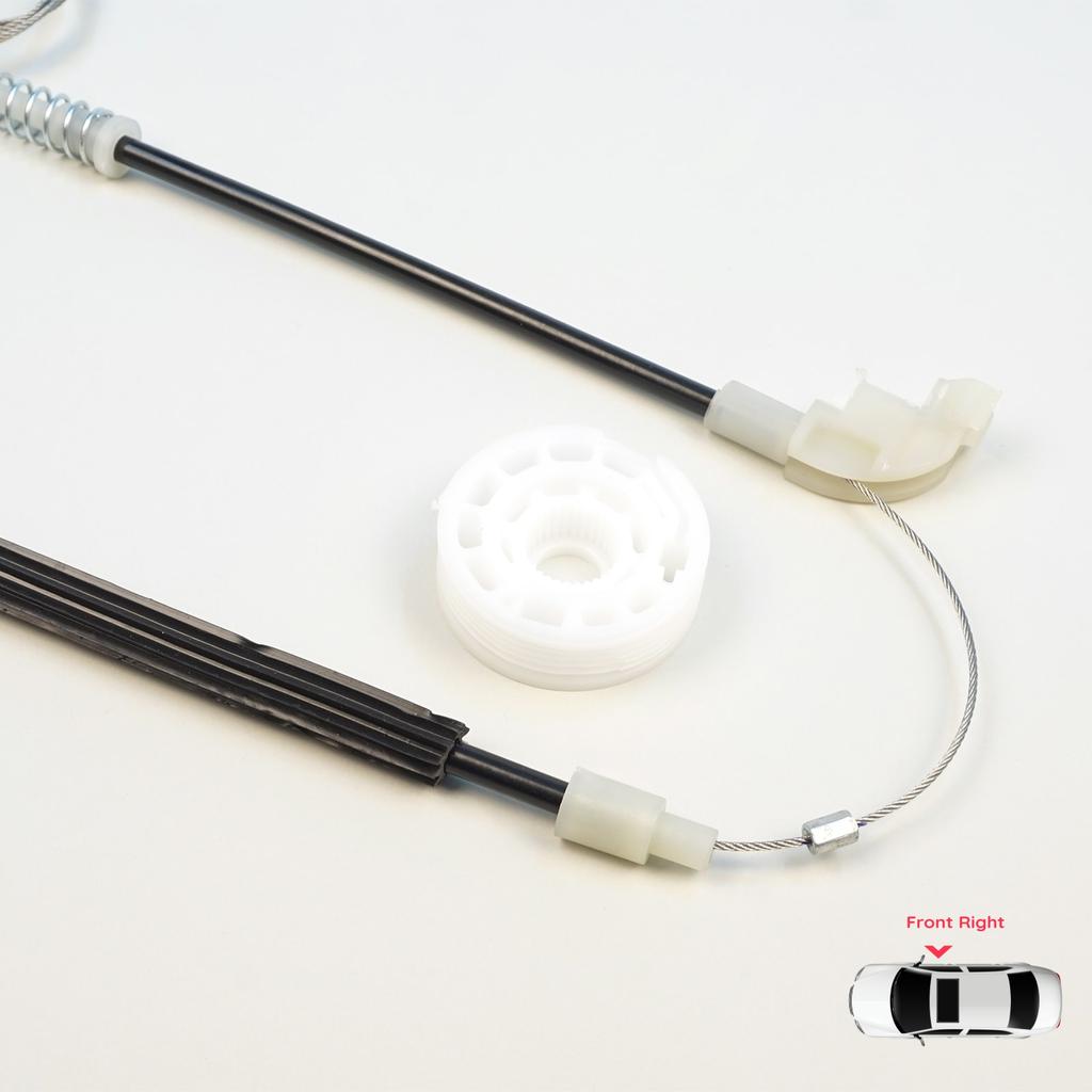 BWR5616 Window Regulator Repair Set Front Right for Mitsubishi Carisma DA 1995-2006 4/5 Door MR912460