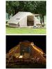 Inflatable Rainproof Camping Tent - Thickened Oxford Cabin with Portable Folding Design