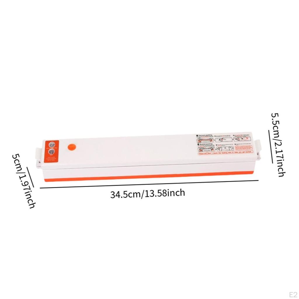 Vacuum Sealer Portable Adjustable Packer for Kitchen Bread Vegetables