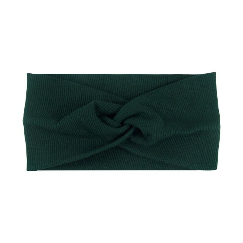 Thread elastic cotton front cross hair band Yoga headband makeup and wash headband
