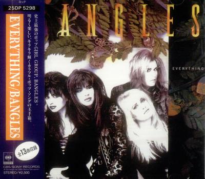 CD BANGLES  EVERYTHING 25DP5298 CBSSony 1988 Japan Rock Used