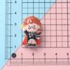 10Pcs New Cute Cartoon Circus Magician, Sea Lion, Clown Series Flat Back Ornament Jewelry Bows Accessories