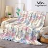 Pastel Ditsy Floral Vintage Flannel Blanket Warm Soft Halloween Christmas Decorative Couch Warm Cozy All-Season Gift