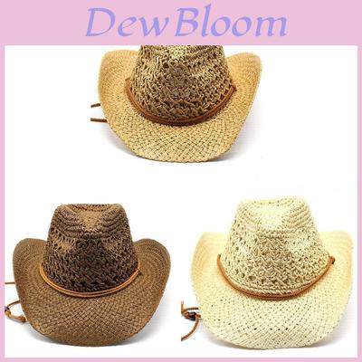 Straw Hat For Men Summer Sun Protection Wide Brim Traveller Accessory