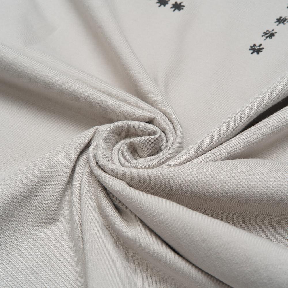 Herren- und Damen-Baumwoll-T-Shirt in hoher Qualität, Distressed-Waschung, Beliebte Mode, Studenten-Trendmarken-T-Shirt