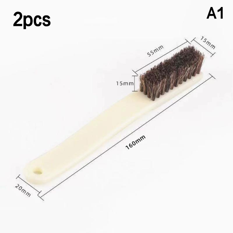 2Pcs Brush Bristles Brush Steel Wire Brush For Welding Cleaning Tools Car Floor Roof Cleaning Fabric Brush Kitchen Hand Tools A1