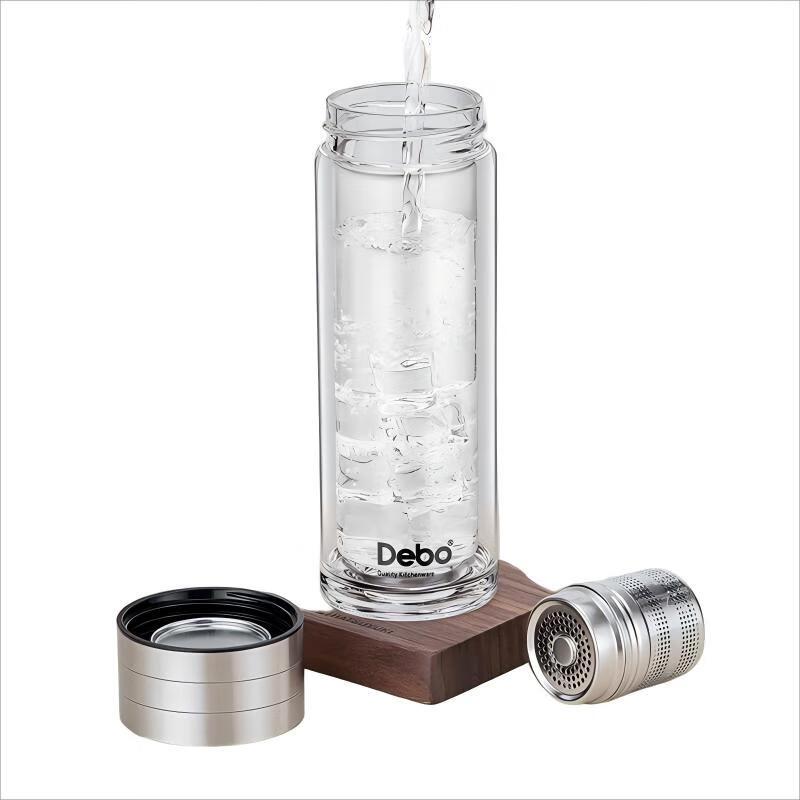 Debo Bergmans Magnetic Double-Layer Glass Mug