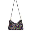 Pailletten Crossbody Tasche Damen Einfach INS Einfarbige Pailletten Umhängetasche Achseltasche Handytasche Abend Clutches Handtasche