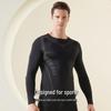 Yuzhaolin Herren Thermisches Schnelltrocknendes Sport-Basisschicht-Set