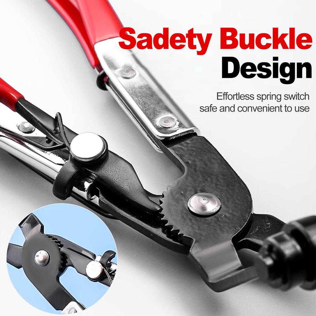 Pinze automatiche Strumenti di rimozione per tubi dell'acqua Tubi a banda piatta Anelli Fascette per tubi Kit di riparazione Accessori per moto Camion Rimorchio Auto