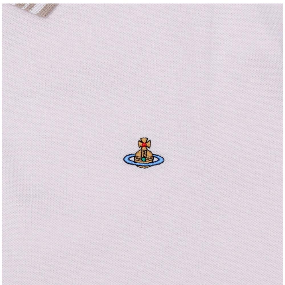 Vivienne Westwood Men Orb Logo Classic Polo Shirt 2h01000u