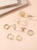 Trendy Women's Rings - Niche Design with a Fashionable, Luxurious, and Cool Style. Index Finger Ring Set.