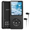AGPTEK MP3 40 годин 32 ГБ HIFI Музики Розширюваний до Кнопка Без втрат FM Прямий Будильник Легкий Ідеальний для Мови та Подарунка A02 Плеєр, Відтворення, Вбудований,