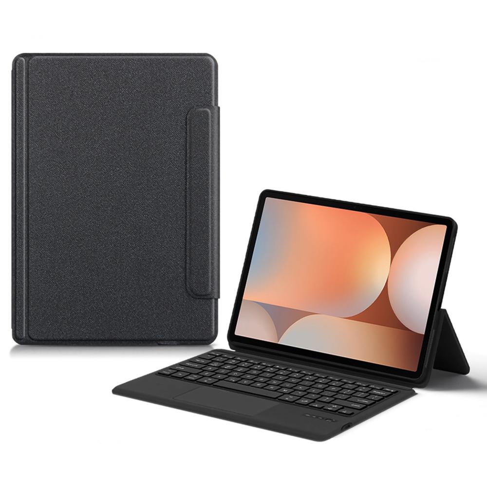 

For Samsung Galaxy Tab S10+/S9+ Backlit Magnetic Bluetooth-Compatible Keyboard Leather Stand Case,Arabic Version A