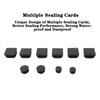 Car Chassis Floor Drain Plug Round Hole Plugs Waterproof Protection Cover for Jeep Wrangler 2007-2017 JK JKU Black