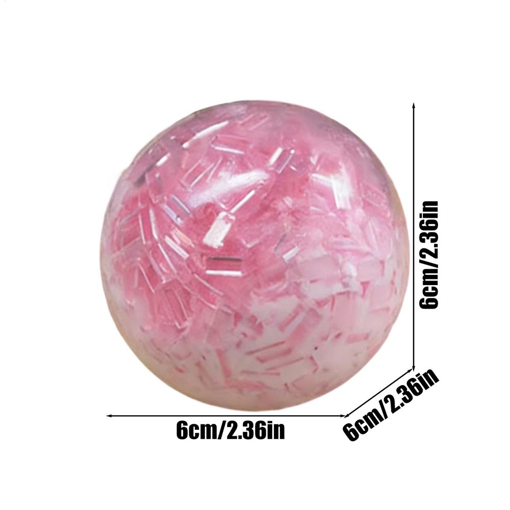 

Crunchy Pressure Ball Crunchy Sand Stress Ball Soft Stress Fidget Noisy Squeeze Toy Slow Rising Stress Balls Sensory Fidget Toy розовый