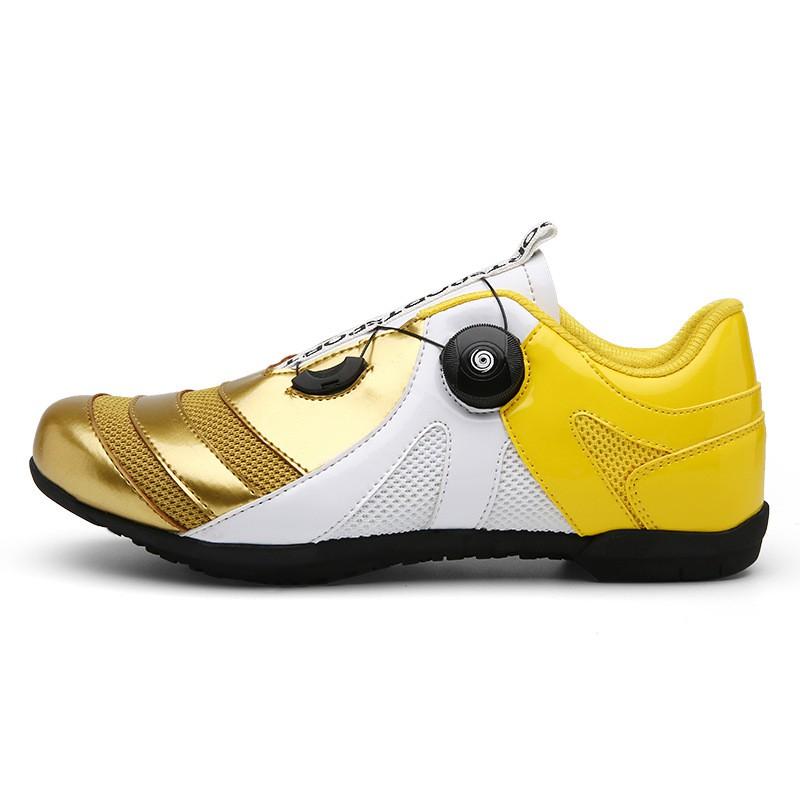 Unisex Stiff Sole Cycling Shoes Mountain Road Bike Non-Cleat Pedal Use Lightweight Breathable Ride Comfort