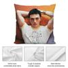 HOT-KPOP Idol h-Hyunjin Pillow Case Short Plush Sofa Decorative Gift Home Double-sided Printing Cushion