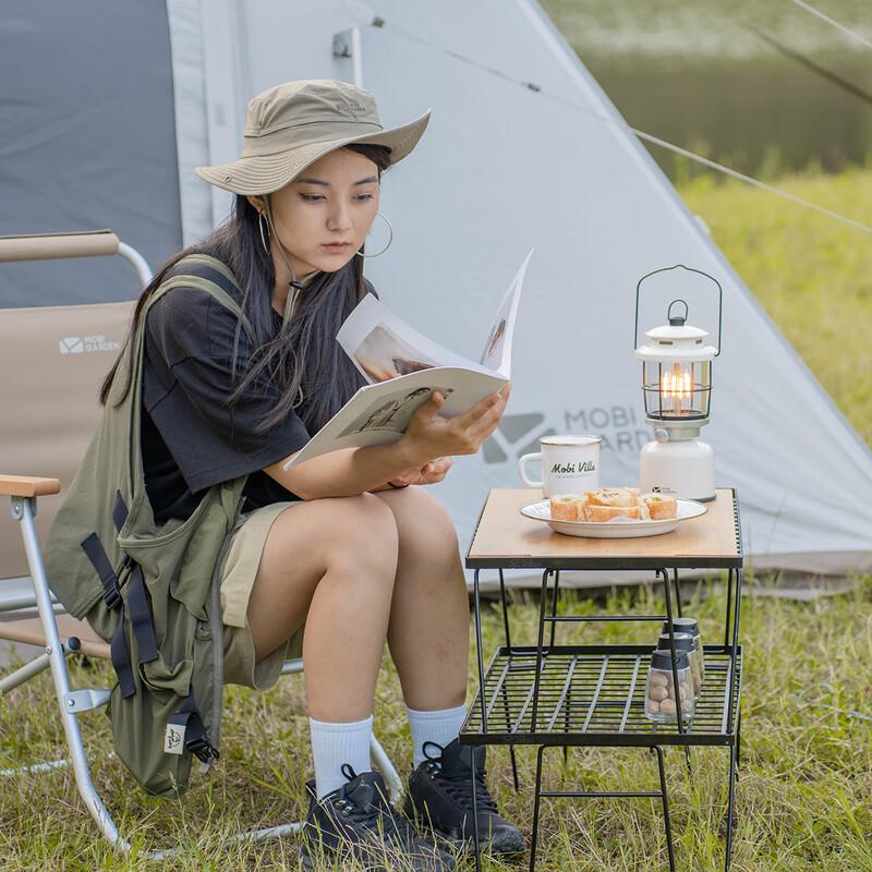 Mobi Garden Retro Rechargeable LED Camping Lantern