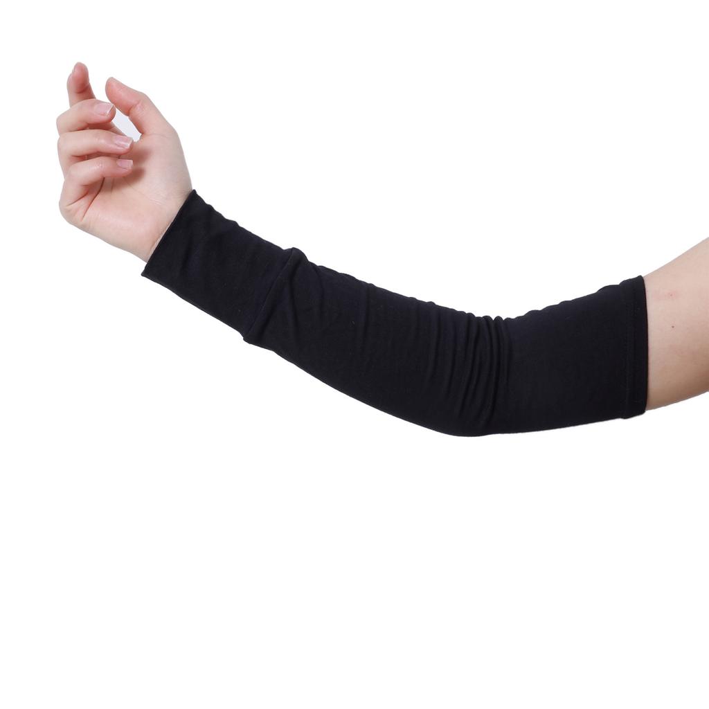 Women Long Arm Sleeves Fingerless Gloves for Sun Protections and Comfortable Wear Sun Block Armwear for Outdoor Activity