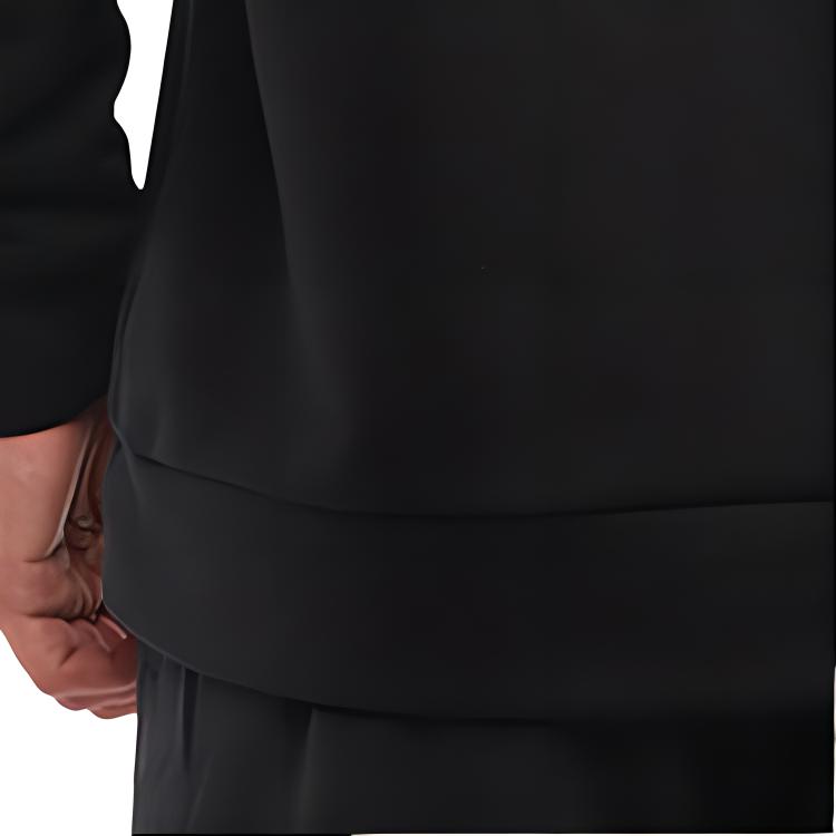 Nike Knitted Warm Sports Casual Pullover Round Neck Long Sleeve T-Shirt Women Tops Black AQ9813-010