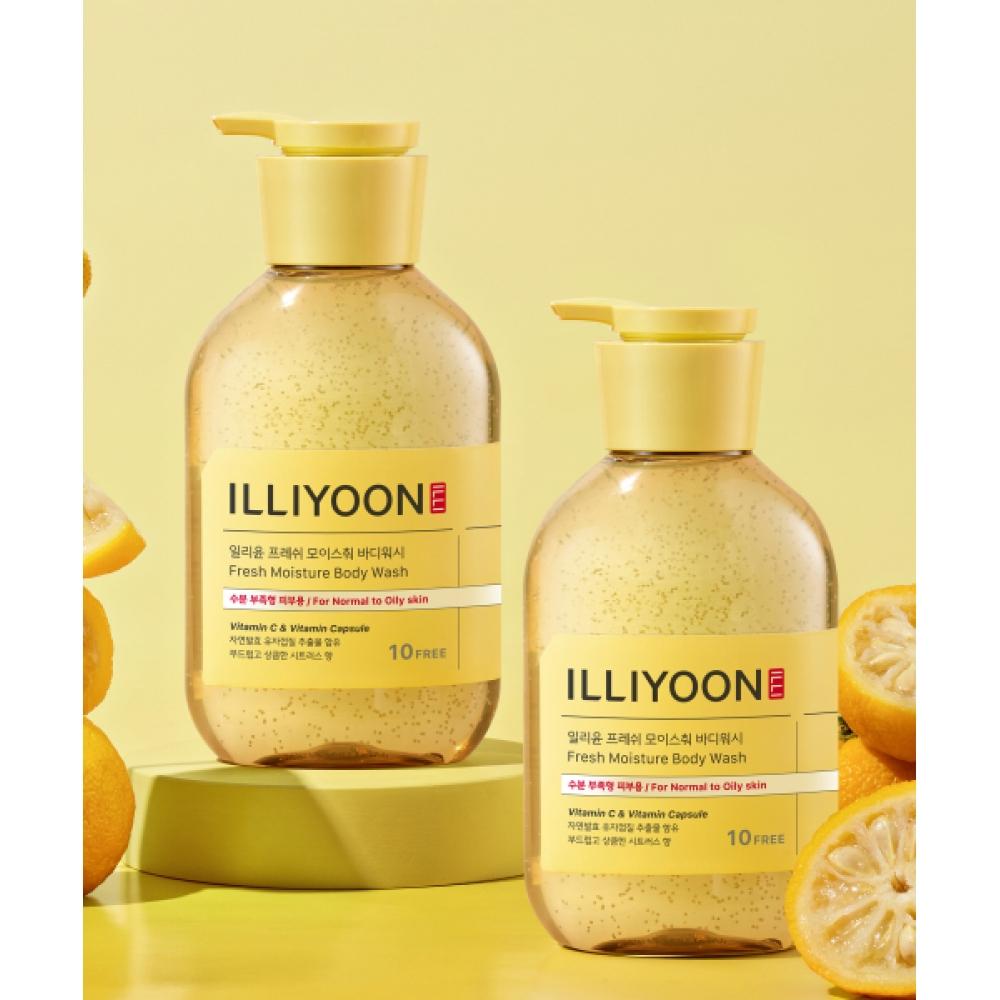 Illiyoon Fresh Moisture Body Wash 500ml 2 Pack Fresh Moisture Body Wash 500ml, pack of 2