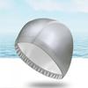 2Pcs Adults Swim Cap Water Resistant Elastic Breathable Long Short Hair Swimming Hat Solid Color Men Women Swimming Pool Cap