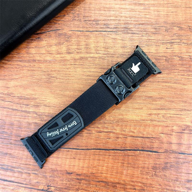 Quick-drying Nylon Magnetic Strap for Apple Iwatch Series 11 10 9 8 7 6 5 4 3 2 SE Ultra 38 40 41 42 44 45 46 49 Mm Sports Bands