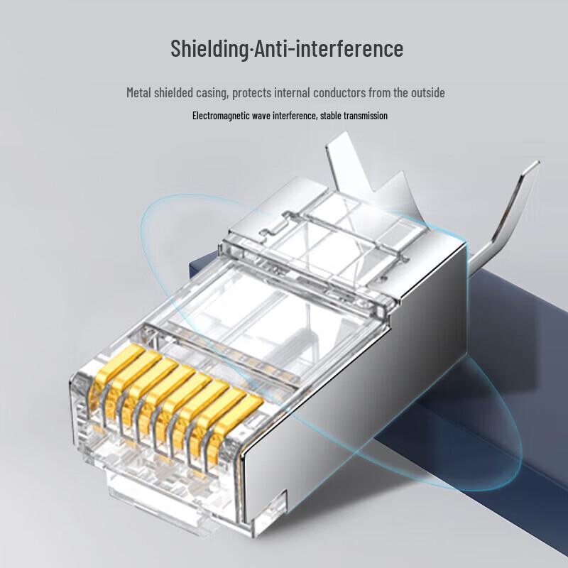 UGREEN Cat6A Shielded RJ45 Ethernet Connector Plugs