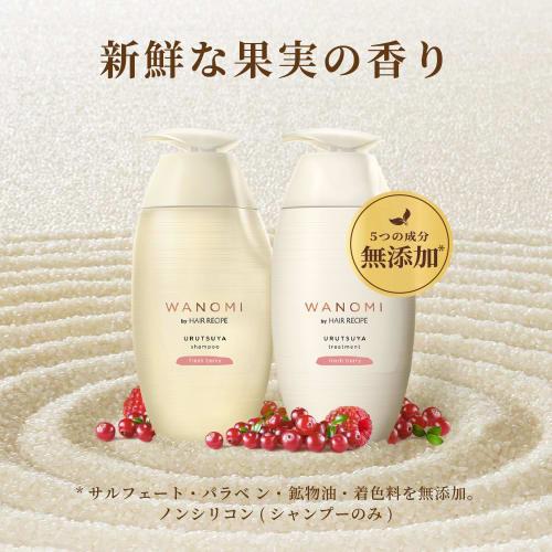 Hair Recipe Wanomi Urutsuya Shampoo Refill 300mL For Dry and Dry Hair